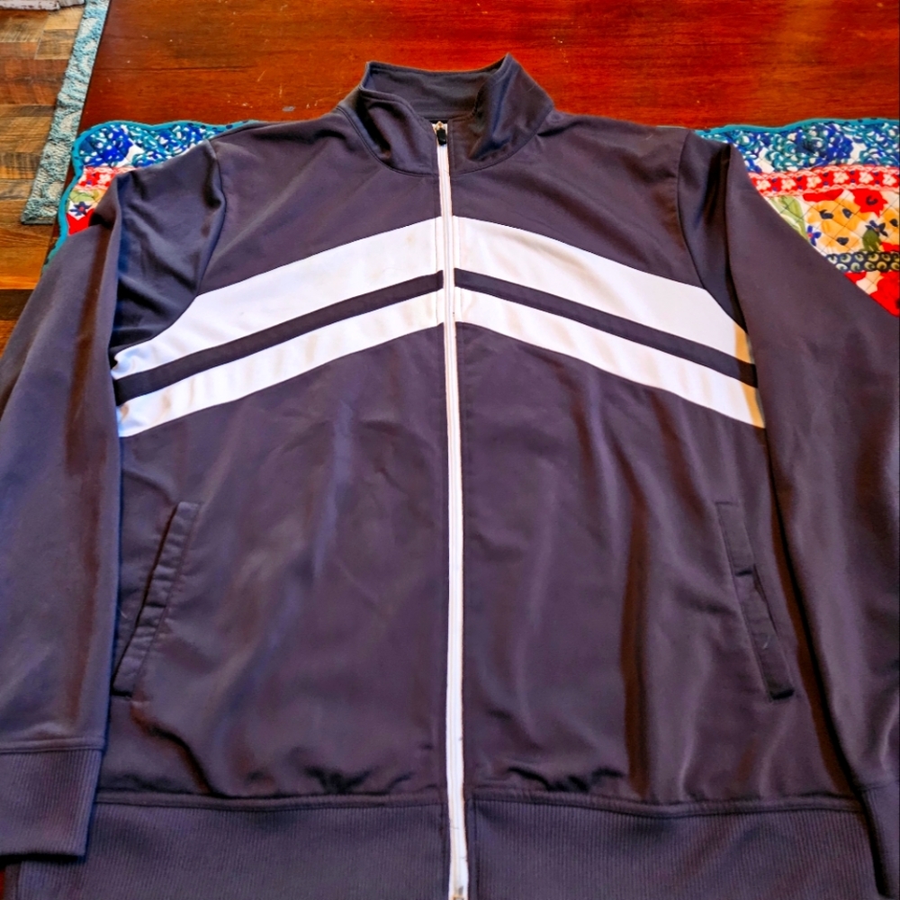 Vintage BCG Grey Track Jacket